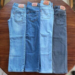 Boys Levis Jeans Bundle - 4 pair